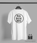 T-Shirt Radzevia logo biały BAWEŁNA