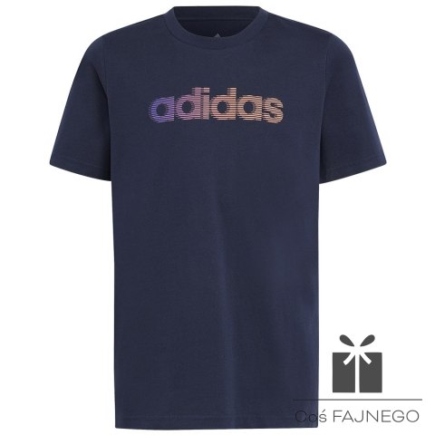 Koszulka adidas Lin GT Tee Jr IB9139, Rozmiar: 152 cm