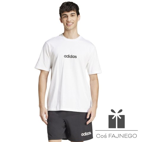 Koszulka adidas Single Jersey Linear Tee JE9000, Rozmiar: XXL