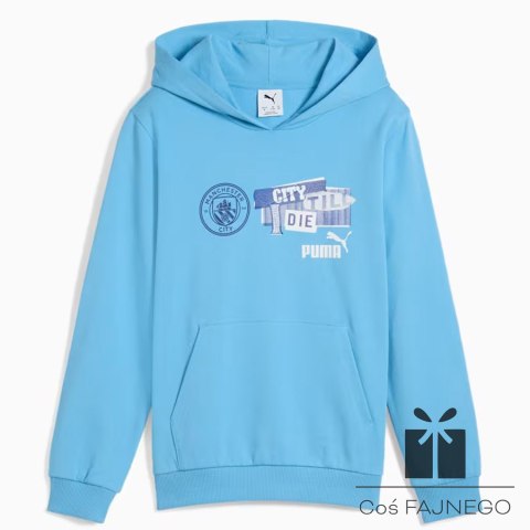 Bluza Puma Manchester City FtblNRGY Hoodie Jr 779122-39, Rozmiar: 140 cm