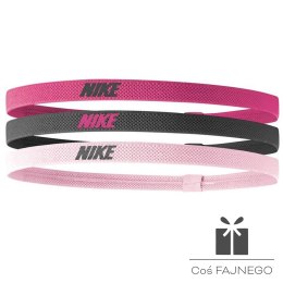 Opaski do włosów Nike Elastic Headbands 3 szt. N.100.4529.658, Rozmiar: 420x10 mm