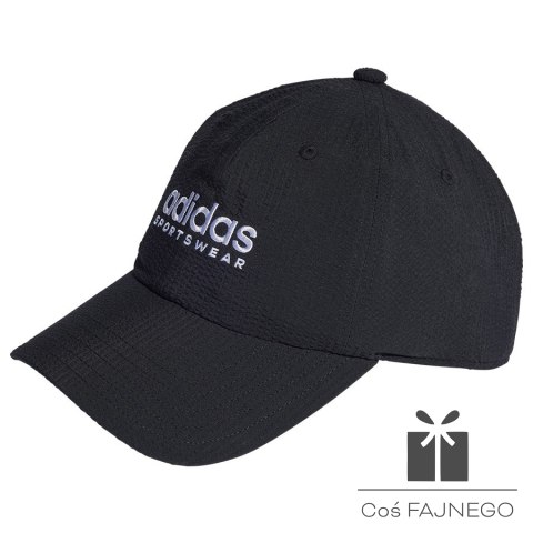 Czapka adidas Dad Cap Seersuc IP6315, Rozmiar czapki: OSFW