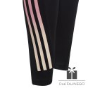 Legginsy adidas Training Aeroready 3S High-Rise 7/8 Optime TG girls IC0363, Rozmiar: 164 cm