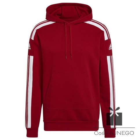 Bluza adidas SQUADRA 21 Sweet Hoody M czerwona, Rozmiar: XL