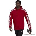 Bluza adidas SQUADRA 21 Sweet Hoody M czerwona, Rozmiar: XL