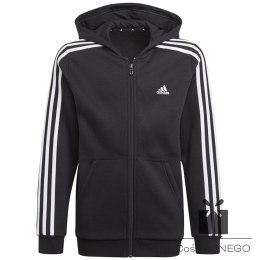 Bluza adidas Boys Essentials 3S Full-zip Hoodie GQ8900, Rozmiar: 140 cm