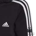 Bluza adidas Essentials 3 Stripes Full-Zip Hoodie girls IC3634, Rozmiar: 140 cm