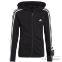 Bluza adidas Essentials 3 Stripes Full-Zip Hoodie girls IC3634, Rozmiar: 152 cm