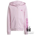 Bluza adidas Essentials Linear Full-Zip Hoodie girls IS2666, Rozmiar: 140 cm