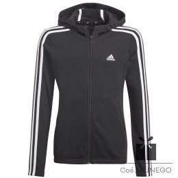 Bluza adidas Girls Essentials 3S Full-zip Hoodie GQ8356, Rozmiar: 134 cm