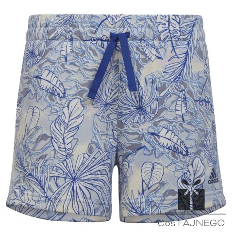 Spodenki adidas SUM Allover Print Short girls HR5832, Rozmiar: 140 cm