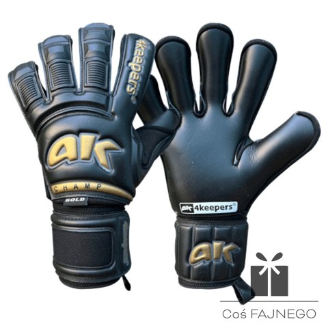 Rękawice 4keepers Champ Gold Black VI RF2G Junior S906497, Rozmiar: 6