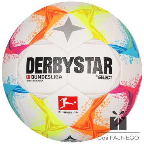 Piłka DerbyStar Bundesliga 2022 Brillant Replica 3955100055, Rozmiar: 5