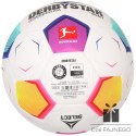 Piłka DerbyStar Bundesliga 2023 Brillant Replica biała, Rozmiar: 4